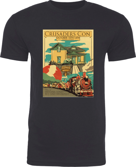 Crusaders Con Bed & Breakfast short sleeve T-shirt