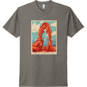 Crusader Con II Moab, Utah short sleeve T-shirt