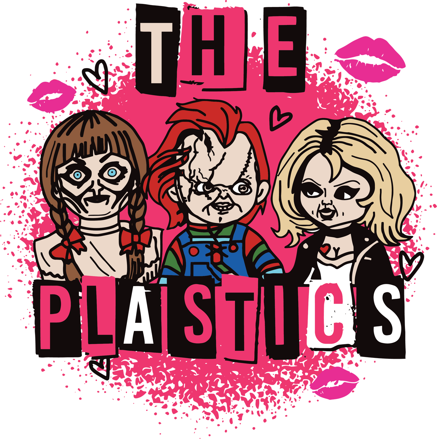 The Plastics Horror Dolls short sleeve T-shirt