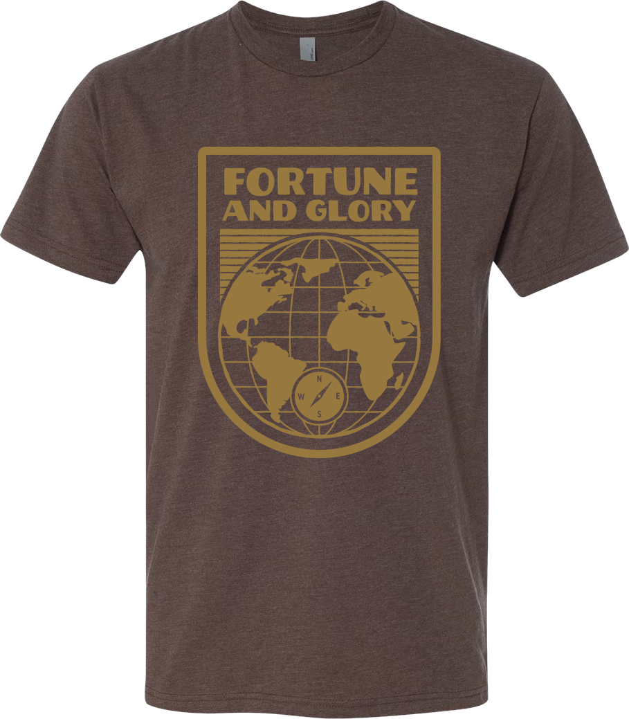 Fortune and Glory short sleeve T-shirt
