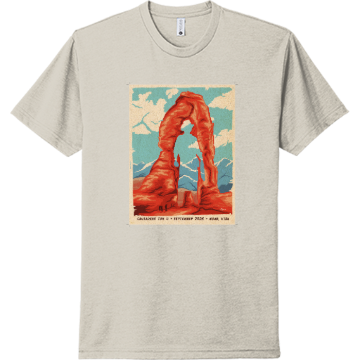 Crusader Con II Moab, Utah short sleeve T-shirt