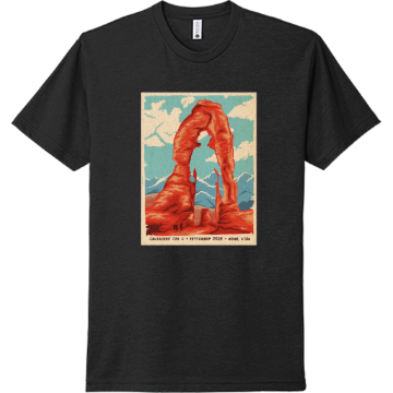 Crusader Con II Moab, Utah short sleeve T-shirt
