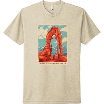 Crusader Con II Moab, Utah short sleeve T-shirt