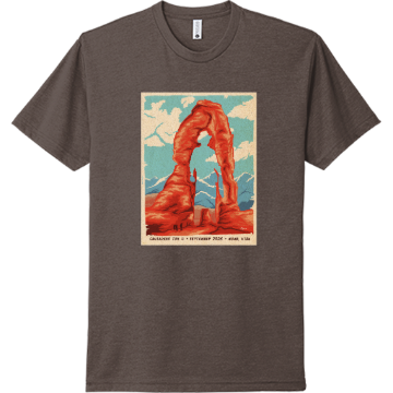 Crusader Con II Moab, Utah short sleeve T-shirt