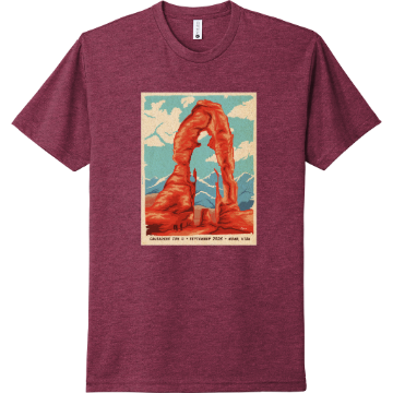 Crusader Con II Moab, Utah short sleeve T-shirt