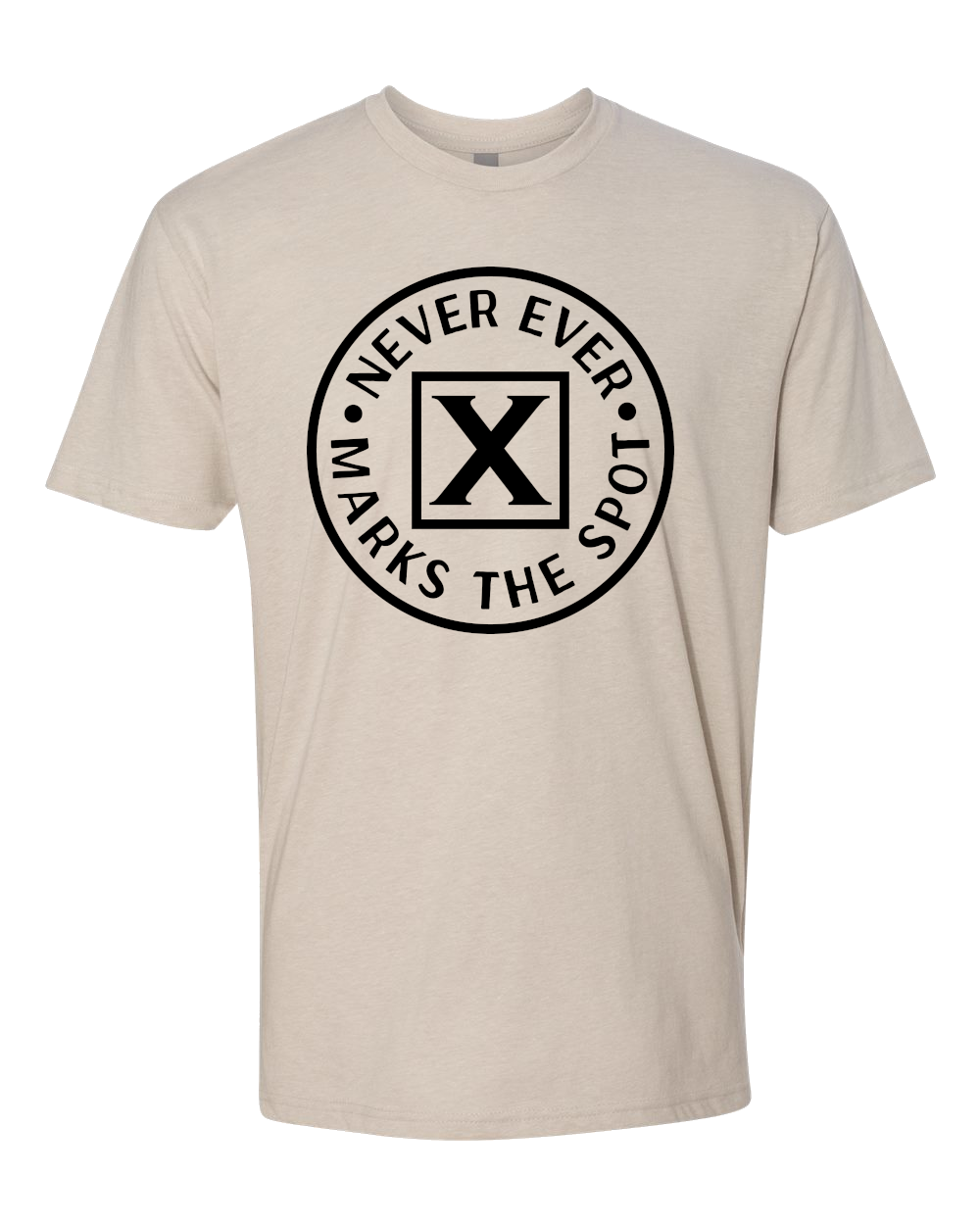X Never Ever Marks the Spot short sleeve T-shirt