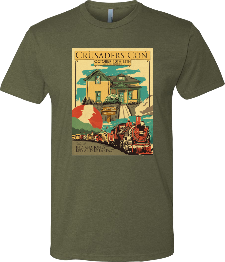 Crusaders Con Bed & Breakfast short sleeve T-shirt